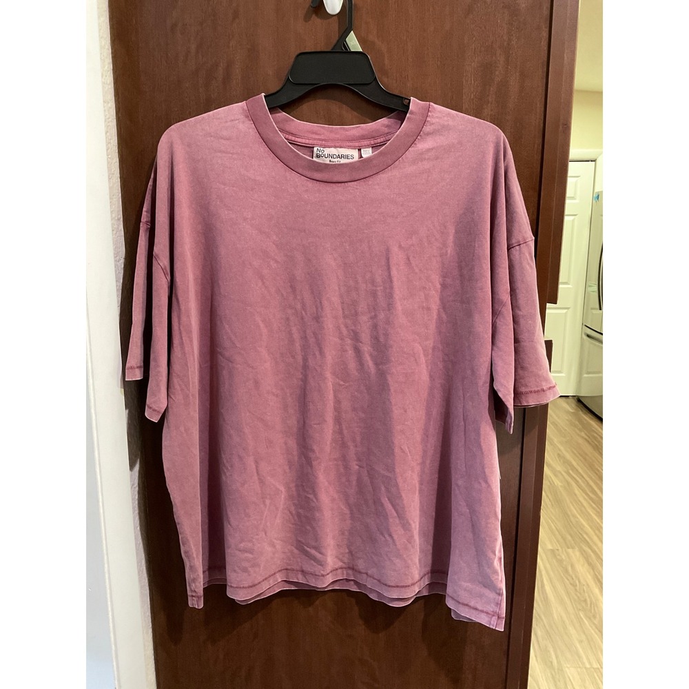 No Boundaries Men's Oversized Boxy Tee Shirt size XL